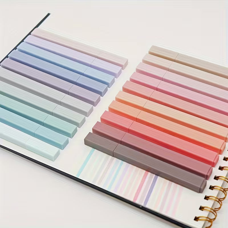 20 Aesthetic No-Bleed Bible Study Markers