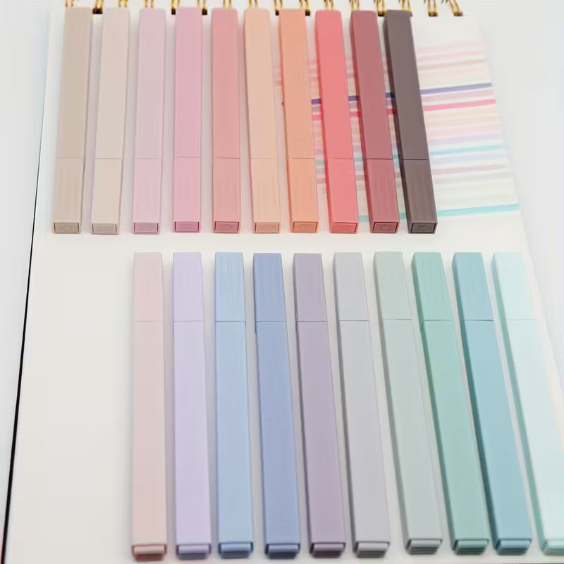 20 Aesthetic No-Bleed Bible Study Markers