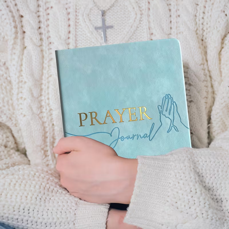 Faux Leather Daily Prayer & Gratitude Journal