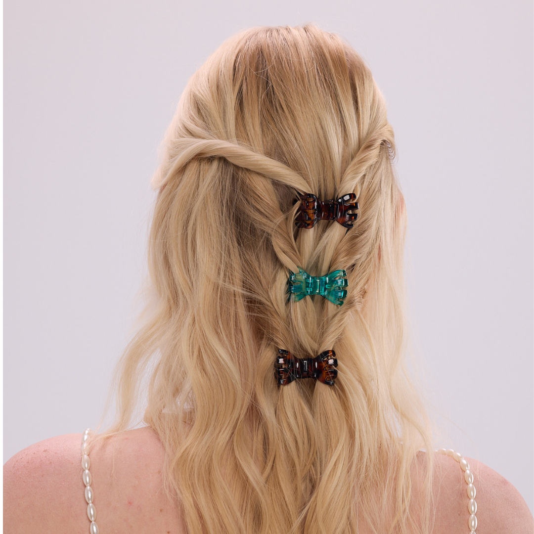 Set of 2 - Edenic BowCharm™ Magnetic Hair Clips