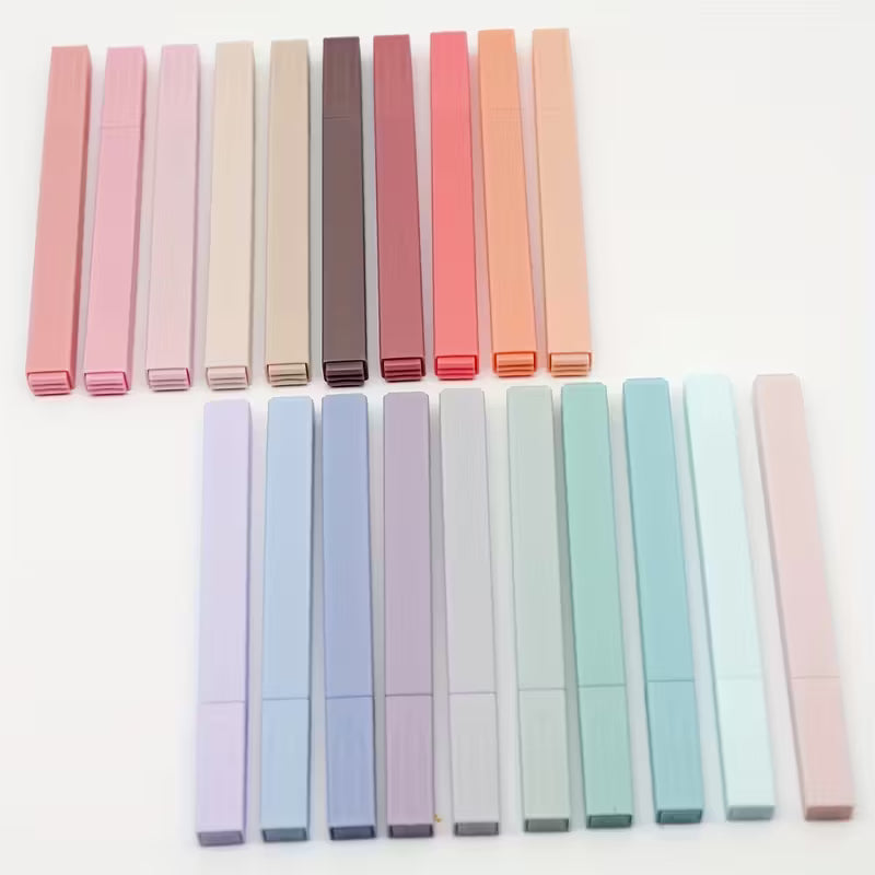 20 Aesthetic No-Bleed Bible Study Markers