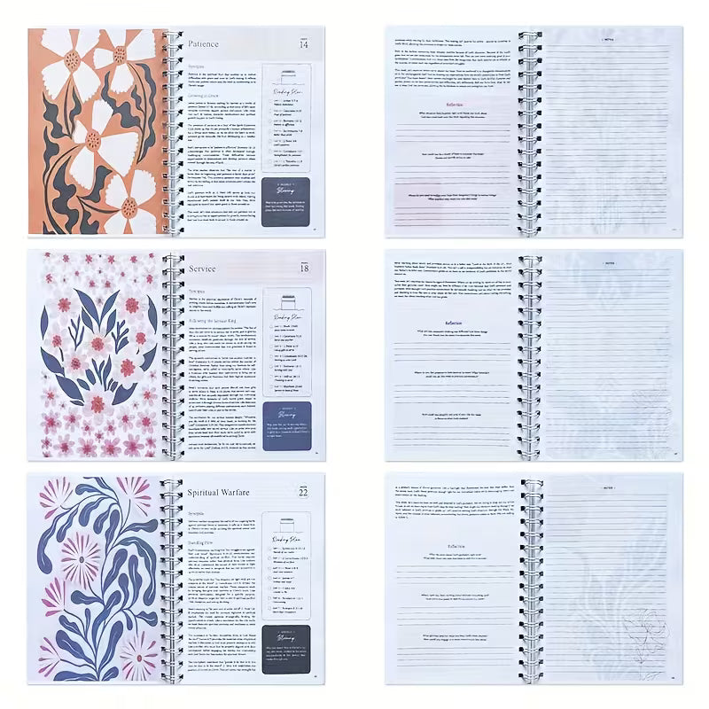 2026 Bible Study Journal – 52-Week Guided Reading & Prayer Companion