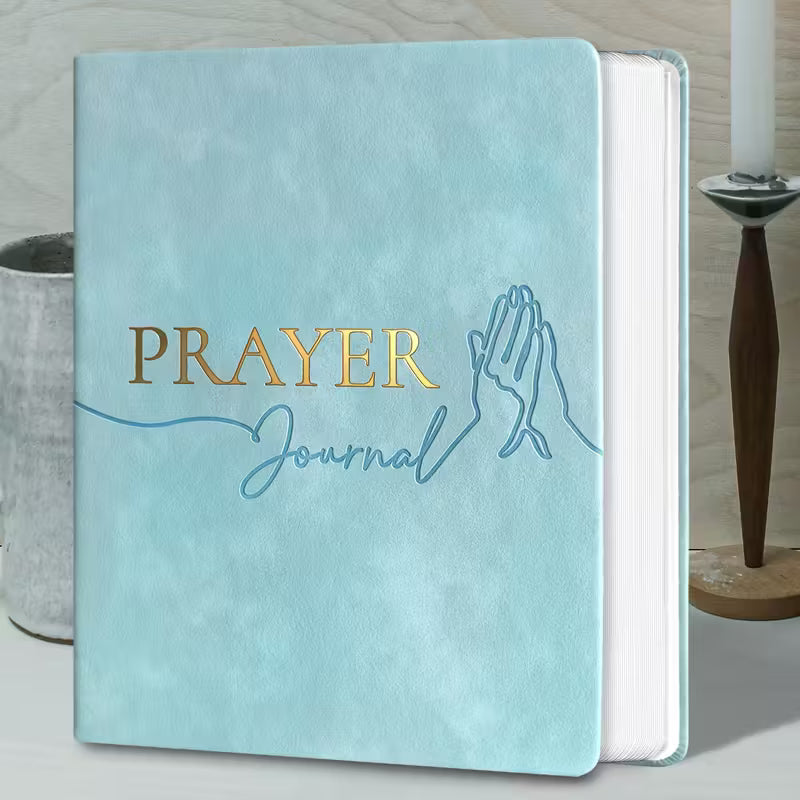 Faux Leather Daily Prayer & Gratitude Journal