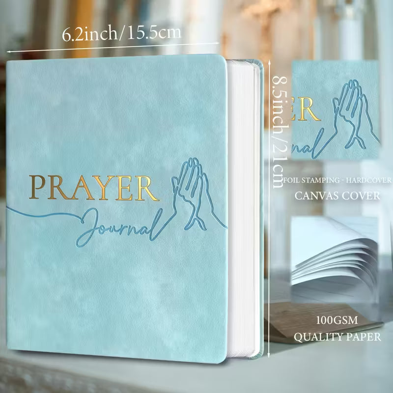 Faux Leather Daily Prayer & Gratitude Journal