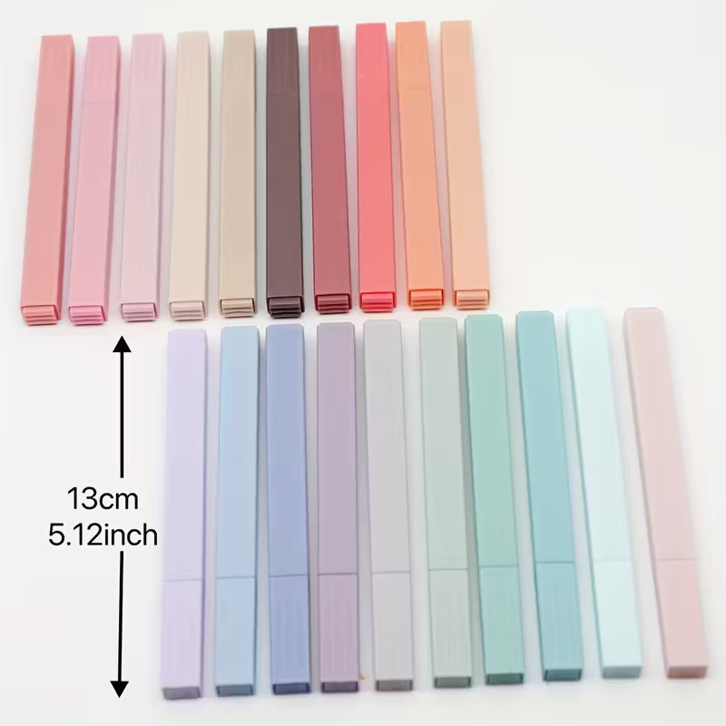 20 Aesthetic No-Bleed Bible Study Markers