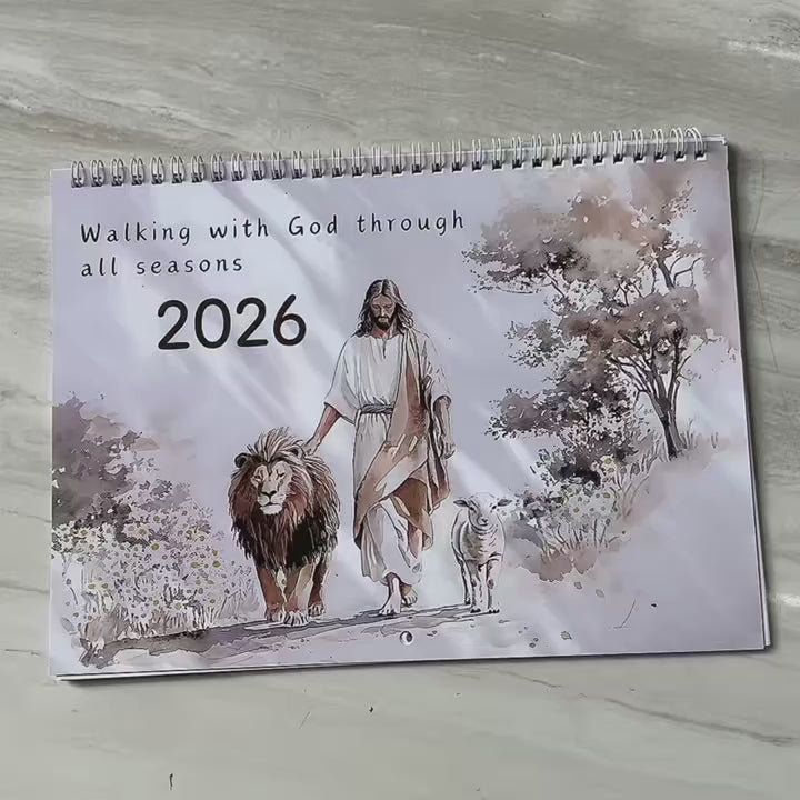 2026 Christian Scripture Calendar