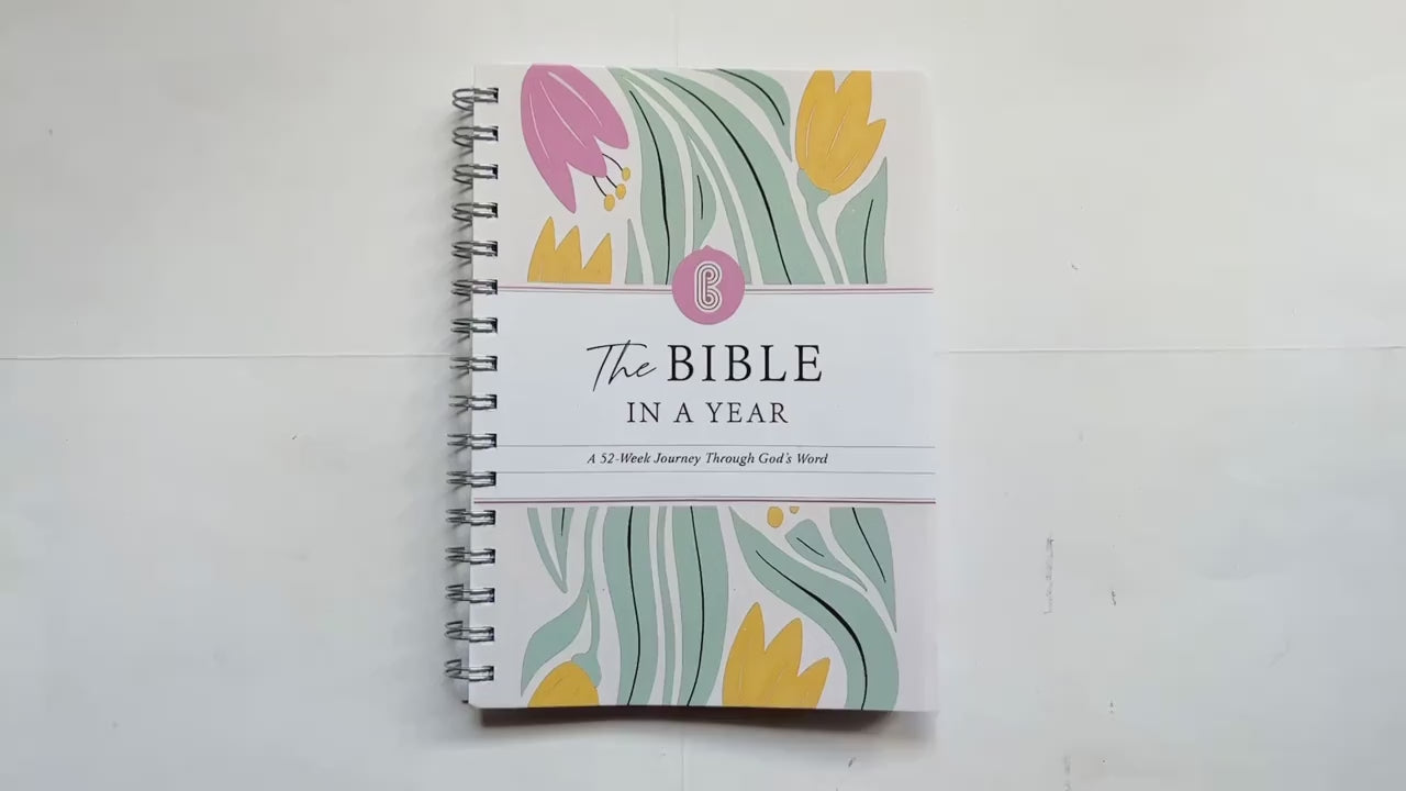 2026 Bible Study Journal – 52-Week Guided Reading & Prayer Companion